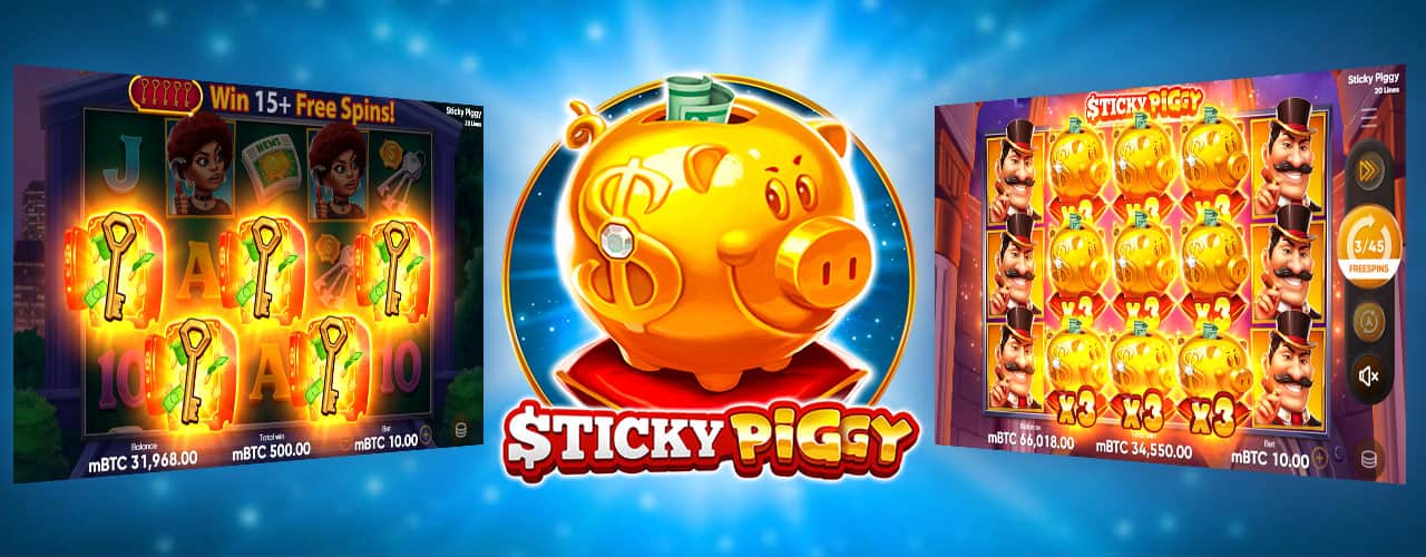 Игровой автомат Sticky Piggy