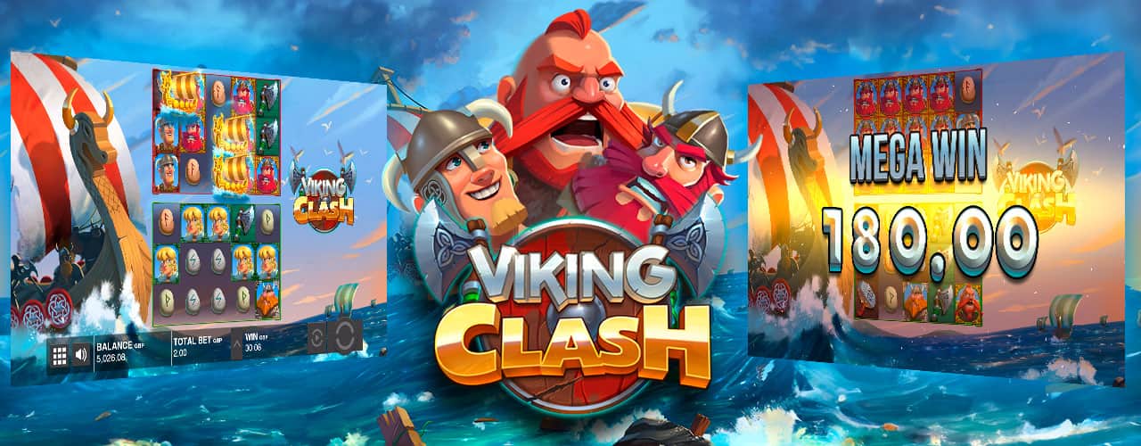 Игровой автомат Viking Clash