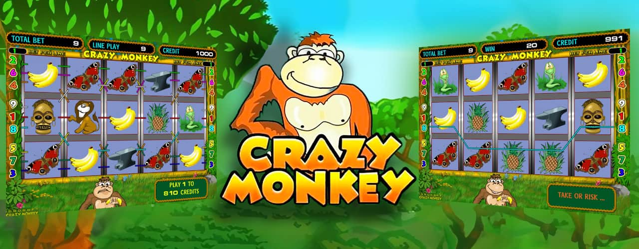 Игровой автомат Crazy Monkey