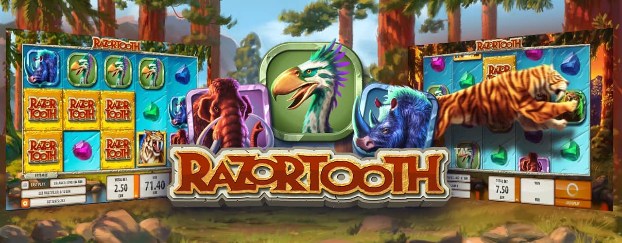 Игровой автомат Razortooth от Quickspin