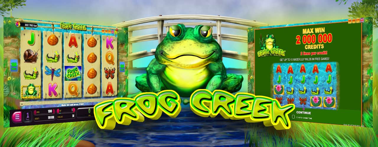 Игровой автомат Frog Creek