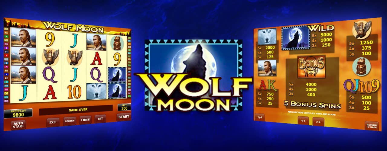 Игровой автомат Wolf Moon