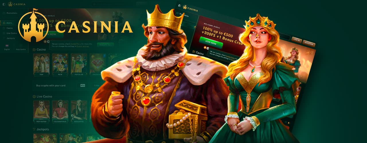 Обзор казино Casinia