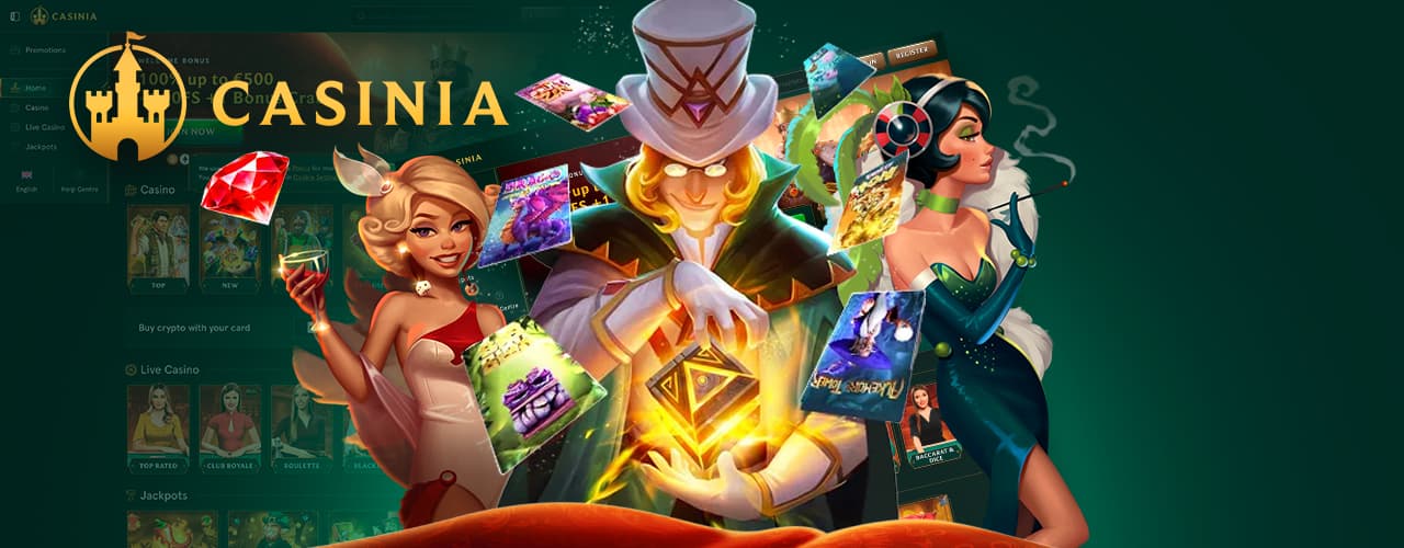 Игровые автоматы Casinia