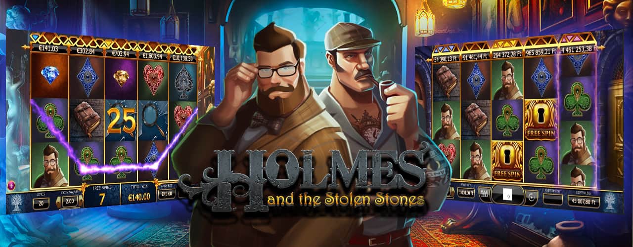 Игровой автомат Holmes and the Stolen Stones