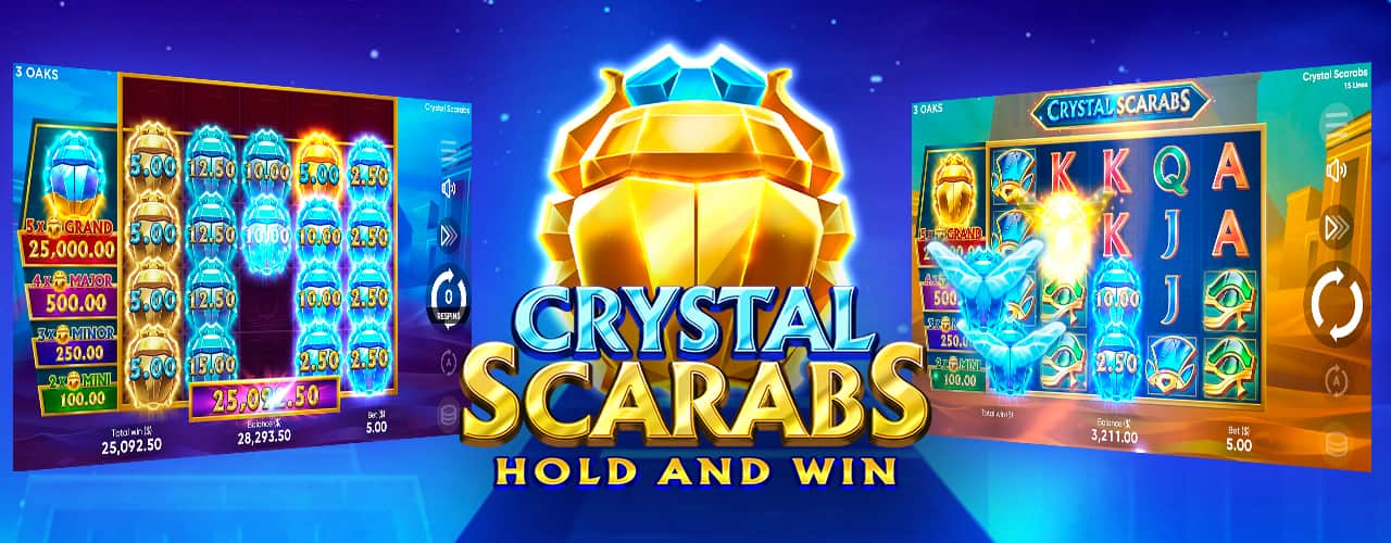 Игровой автомат Crystal Scarabs