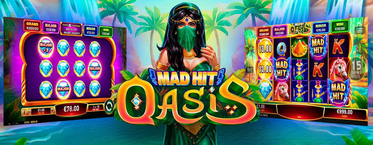 Игровой автомат Mad hit oasis